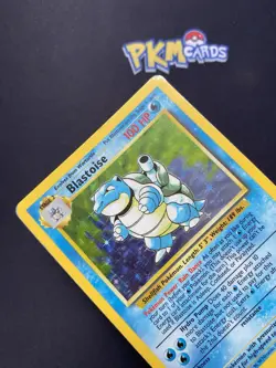 Pokemon TCG Blastoise Base set 2/102 Holo Rare MP. - Image 2