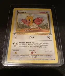 1999 Pokemon Jungle 1st Edition Spearow #62/64 - Image 1