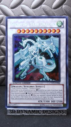 | Yugioh Shooting Star Dragon CT07-EN004 Secret Rare 2010 Collectors Tin NM | - Image 1