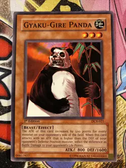 (AA) Yugioh! Gyaku-Gire Panda - DCR-021 - Common - 1st VLP - Image 1
