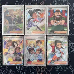 Pokemon Paldean Fates Lot of 6 Cards Trainer/Supporter Holo Mint (English) TCG - Image 1