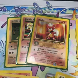 Vintage Pokemon 20+ Card Lot 1st Edition Gym Heroes, Base Set 2, Aquapolis NM - Image 2