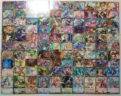 Lot of 100 Japanese Z/X Card set TCG - Image 1