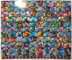 Lot of 100 Japanese Kamen Rider Battle: GANBA LEGENDS Normal & Rare Card Set - Image 1