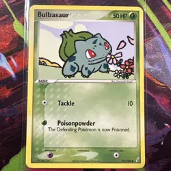 Bulbasaur 45/100 Common Non Holo Crystal Guardians Pokemon Card - Image 1