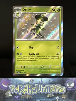 Pokemon Card Dolliv 103/091 Paldean Fates Holo Shiny Rare Near Mint - Image 1