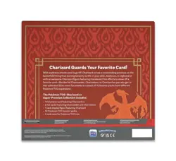 Pokemon Charizard Ex Super Premium Collection Card Display Figure 10 Boosters!! - Image 3