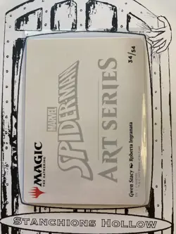 MTG Gwen Stacy Art Card (34/54) - Art Series: Marvel's Spider-Man (ASSPM) - Image 2
