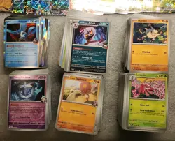 Pokemon Destined Rivals Bulk Card Lot 750+ Cards Total Full Art, Ex, Holo, C/UC - Image 3