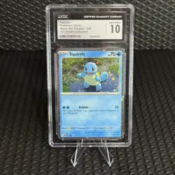 Squirtle Gem Mint 10 048 (Cosmos Holo) 048 Sv: Scarlet & Violet Promo Cards Holo - Image 1