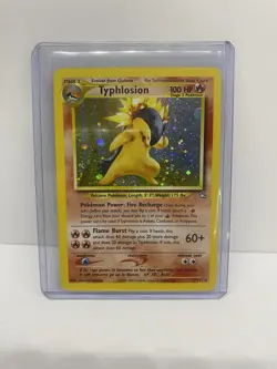 Typhlosion 17/111 Neo Genesis Holo Foil Rare WOTC Pokemon Card TCG NM - Image 5
