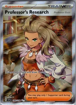 Professor's Research 240/198 SV01: Scarlet & Violet Base Set - Pokemon Card - NM - Image 1