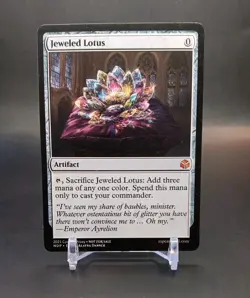 Custom Game Card-Jeweled Lotus-LP Condition - Image 1