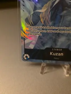 One Piece TCG Kuzan OP12-040 Alternate Art Foil Rare Leader NM Card - Image 5