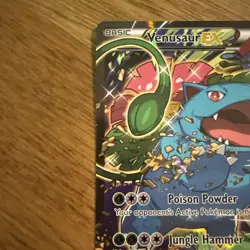 Venusaur EX | XY123 Holo Promo | Pokrmon Trading Card TCG | LP - Image 4