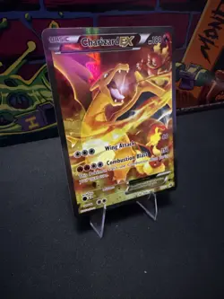 Pokemon TCG Charizard EX XY121 Black Star Promo Full Art Holo Card 2016 - Image 2