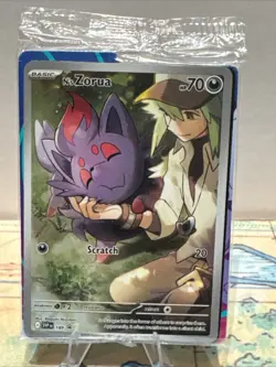 N's Zorua 189 Sv: Scarlet & Violet Promo Cards Holo - Image 1