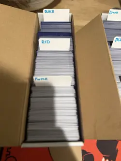 ONE PIECE TCG -1,400+ Card Lot - Sorted By color 70 Leaders, 59 Holo Events ETC - Image 2