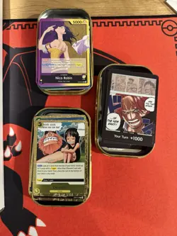 ONE PIECE TCG -1,400+ Card Lot - Sorted By color 70 Leaders, 59 Holo Events ETC - Image 4