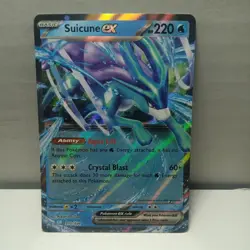 Suicune ex 010/034 Holo Trading Card Game Classic LP Pokemon TCG Card - Image 1