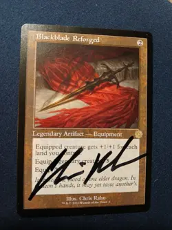 Blackblade Reforged The Brothers' War: Retro Frame Artifacts Regular signed - Image 1