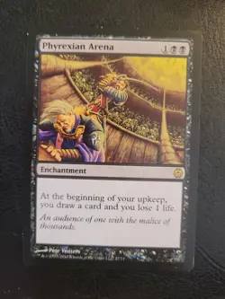 MTG: Phyrexian Arena Duel Decks: Phyrexia vs. the Coalition Magic Black Rare LP - Image 1
