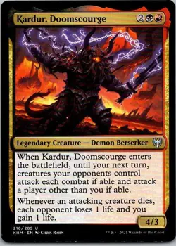 Kardur, Doomscourge KHM Kaldheim 216 normal uncommon MTG NM - Image 1