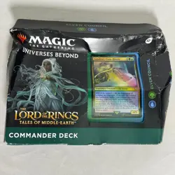 Magic The Gathering LOTR Tales of Middle-Earth Elven Council Commander Deck NEW - Image 2