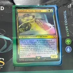 Magic The Gathering LOTR Tales of Middle-Earth Elven Council Commander Deck NEW - Image 3