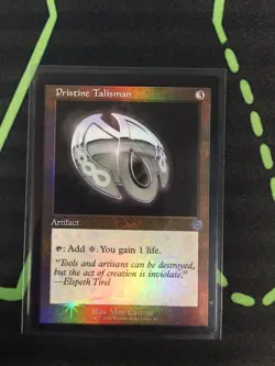 MTG Magic The Gathering Pristine Talisman Foil Retro Frame Artifact Commander - Image 1