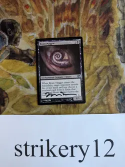 Brain Maggot - Journey into Nyx - Signed by Min Yum - MTG - Image 1