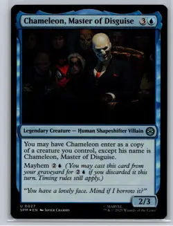 Magic: The Gathering - Spider-Man - Chameleon, Master of Disguise - Foil - Image 1