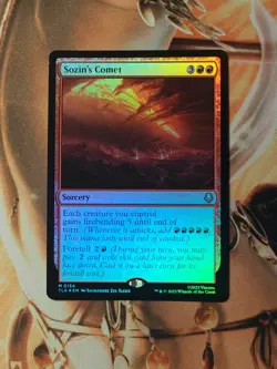 Sozin's Comet - Avatar: The Last Airbender (TLA) -foil -nm - Image 1