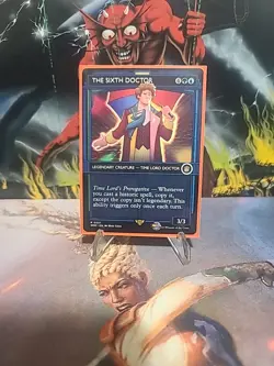 MTG THE SIXTH DOCTOR - Showcase - Dr. Who Commander #0557 - Image 1