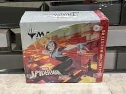 Magic The Gathering Marvel Spider-Man Collector Booster Box 12 Packs Sealed MTG - Image 1