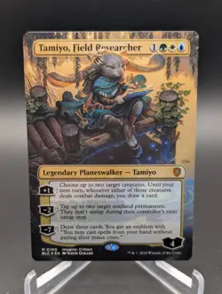 Tamiyo, Field Researcher (Borderless) Commander: Bloomburrow Foil - Image 1