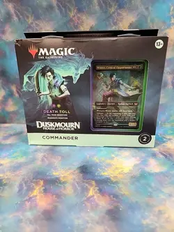 Magic The Gathering Death Toll Duskmourn House of Horror Commander Sealed - Image 1