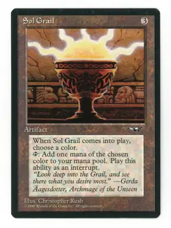 Magic the Gathering Alliances Sol Grail MTG NM RARE - Image 1