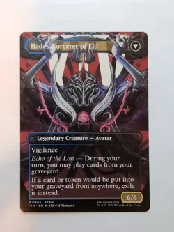 MTG Emet-Selch, Unsundered (FIN) Final Fantasy Borderless Regular Mythic 394 - Image 2