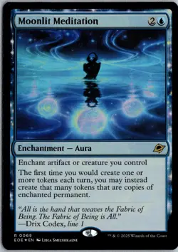 Moonlit Meditation Foil R Edge of Eternities 69 NM - Image 1