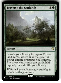 Traverse the Outlands #034/309 (NM) List Reprints LIST LIST Magic MTG - Image 1