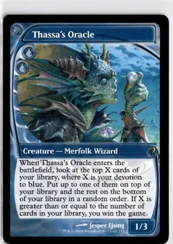 MTG MB2 Thassa's Oracle (Future Sight) R 175 NM Scan Pack Fresh - Image 1