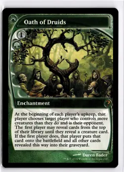 MTG MB2 Oath of Druids (Future Sight) M 212 NM Scan Pack Fresh - Image 1
