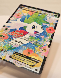 Shaymin EX RC21/RC25 Full Art Ultra Rare Legendary Treasures Pokemon 665 - Image 2