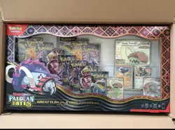 (5) Pokemon TCG Paldean Fates Great Tusk Iron Treads Ex Premium Collection - Image 1