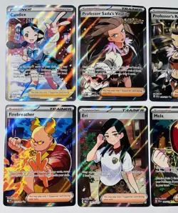Pokemon Tcg Ultra Rare Full Art Trainer Lot of 8 - Image 2