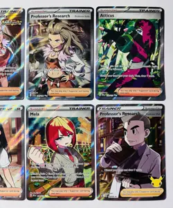 Pokemon Tcg Ultra Rare Full Art Trainer Lot of 8 - Image 3
