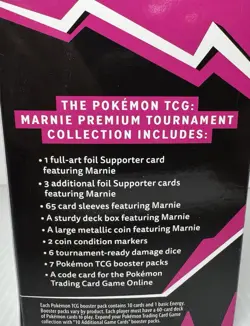 Pokemon TCG Marnie Premium Tournament Collection Box Factory Sealed 820650808760 - Image 4
