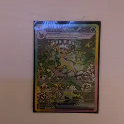 Pokemon TCG Leafeon EX Prismatic Evolutions Sir 144/131 SV - Image 1