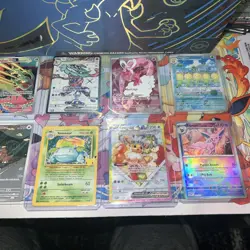 Pokemon Illustration Rare And Ultra Rare Lot Of 10 Destined, Prismatic, JT, Mega - Image 2
